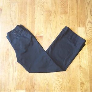 Ann Taylor Loft Marisa cuffed pants Sz 0 black